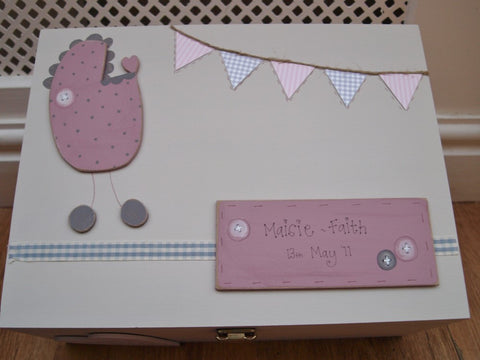 Keepsake Box Lg - Baby Pram 3688