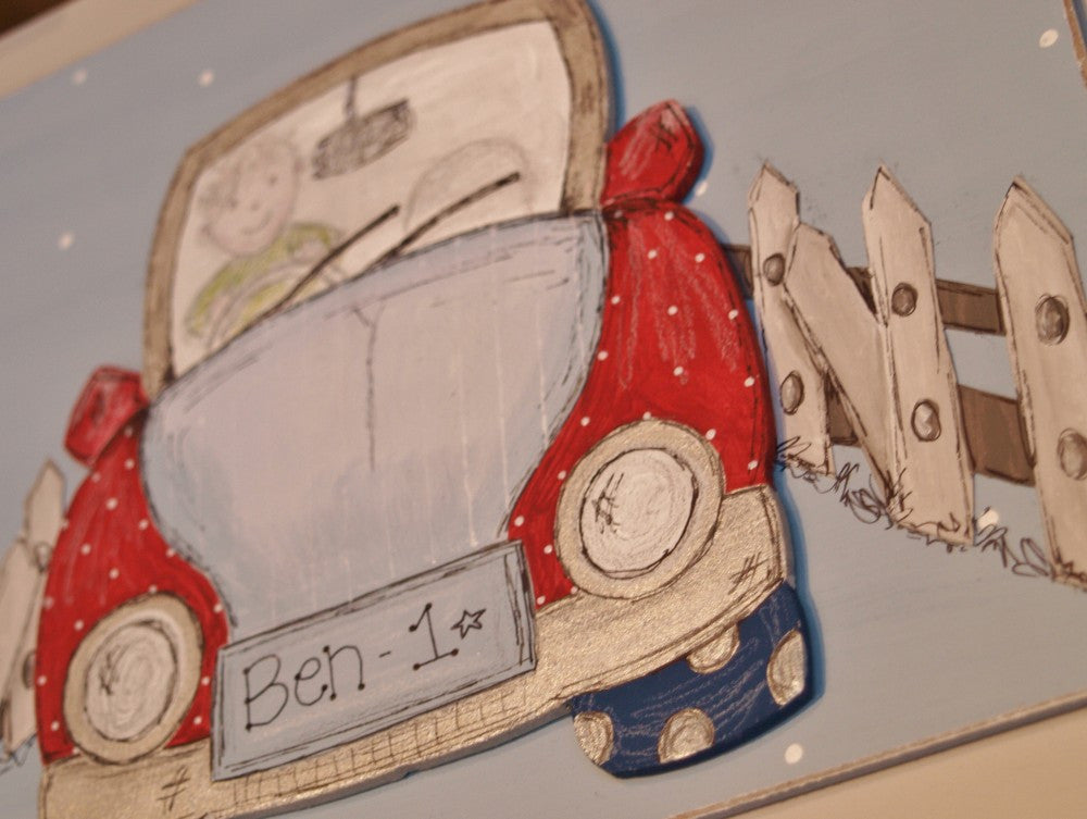 Keepsake Box Lg - Car 3692