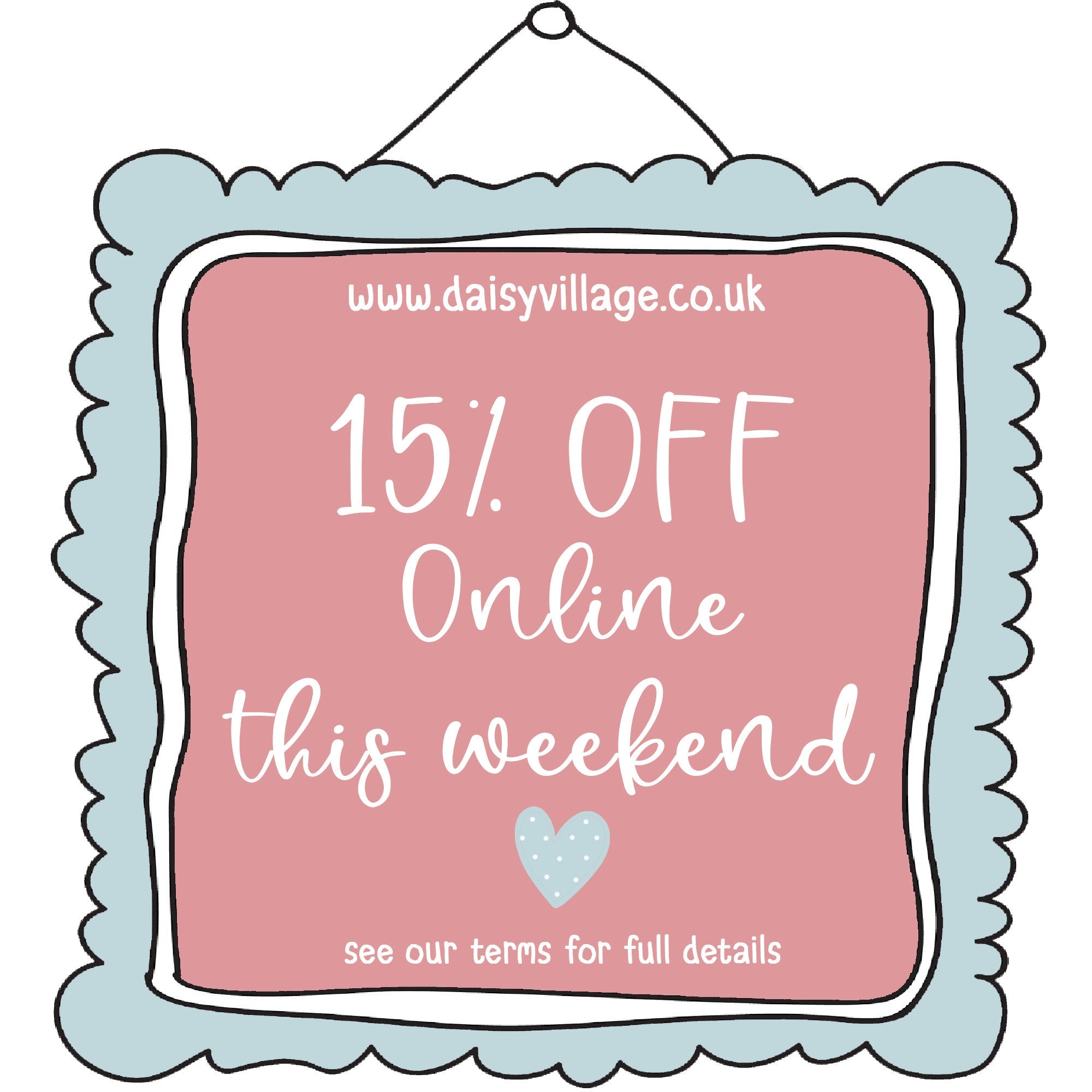 15% OFF EVERYTHING!