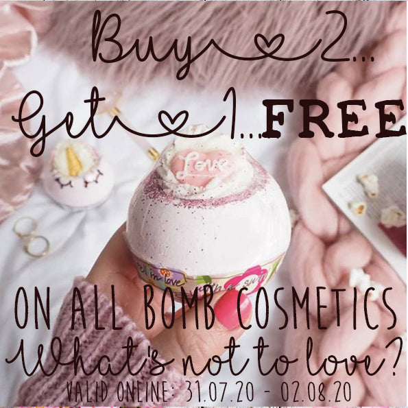 BOMB COSMETICS ONLINE OFFER....