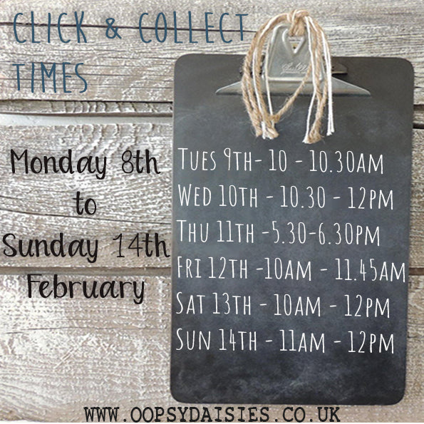 CLICK & COLLECT TIMES