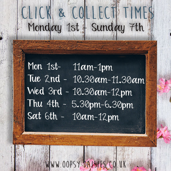 CLICK & COLLECT TIMES