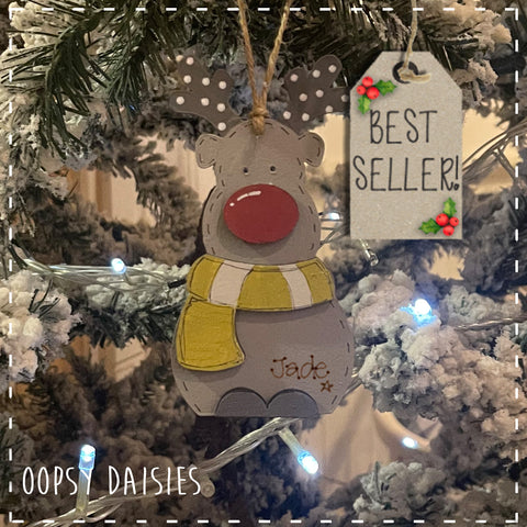 Personalised Christmas Reindeer 10747