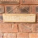 Pallet Sign - Grandad's Shed 14278