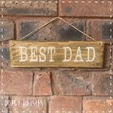 Pallet Sign - Best Dad 14279