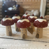 Christmas Pudding Toadstool 14370