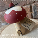 Christmas Pudding Toadstool 14370