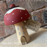 Christmas Pudding Toadstool 14370