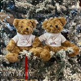 Personalised Teddy 20cm Reindeer 14435