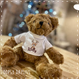 Personalised Teddy 20cm Deer 14434