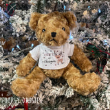 Personalised Teddy 20cm Reindeer 14435