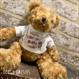 Personalised Teddy 20cm Love You Beary Much 14469