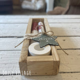 Hand Painted Snowman Candle Gift Set 14473