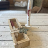 Hand Painted Snowman Candle Gift Set 14473