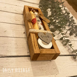 Hand Painted Floral Candle Gift Set 14474