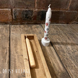 Hand Painted Floral Candle Gift Set 14474