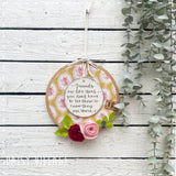 Embroidery Hoop - Friends are Like Stars 14483