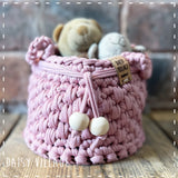 Crochet Medium Basket 14486