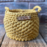 Crochet Large Basket 14487