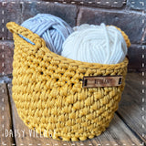 Crochet Large Basket 14487