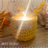Personalised Crochet Candle Pot 14491