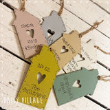 Personalised Mini Hanging Houses 14499