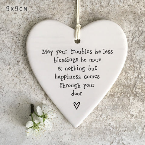 Porcelain Heart - May Your Troubles 14294