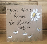 Personalised Card / Postcard - Tall Daisy 8722