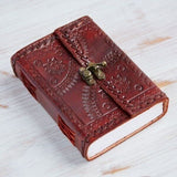 Paper High Embossed Stitched Leather Journal Md 14307