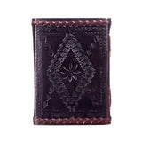 Paper High Embossed Stitched Leather Journal Md 14307