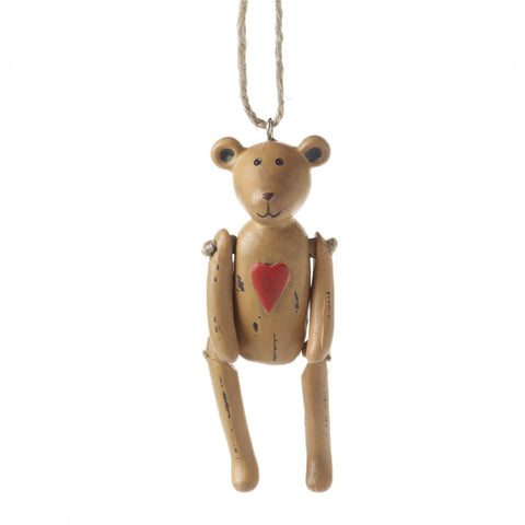 Hanging Bear - Heart 14415