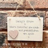 Md Sq Plaque - Nanny's House 4272