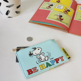 Disaster Peanuts Zip Purse - Be Happy 14318