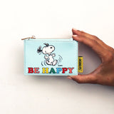 Disaster Peanuts Zip Purse - Be Happy 14318