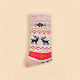 Powder Cosy Sock - Fair Isle Reindeer 14352