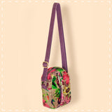 Powder Velvet Out & About Bag - Oversized Botanicals 14355