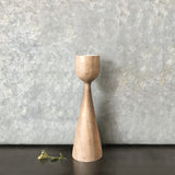 Natural Wood Candle Stick Small 9102