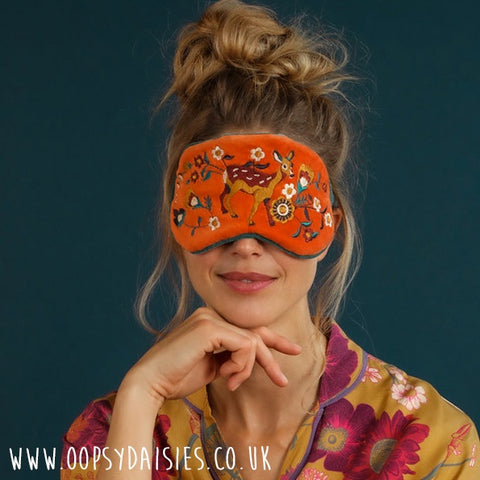 Powder Eye Mask Velvet - Fawn Design 13213