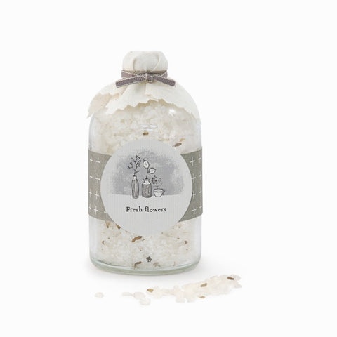 Cork Bottle Bath Salts - Fresh Flowers 7880