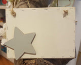 Sq Plaque with Star 8126