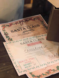Personalised Christmas Santa Parcel - Box & Letters 9320
