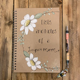 Personalised Notebook - Daisy Wreath 9338