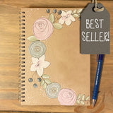 Personalised Notebook - Floral Wreath 9339