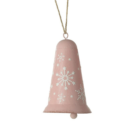 Pink Christmas Bell Medium 13410