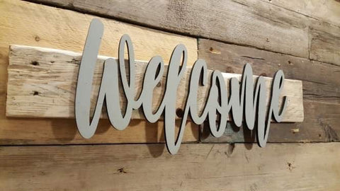 Name Sign - Welcome 8532