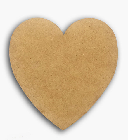 Classic Heart wooden Blank 8575